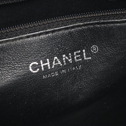 復刻トート ハンドバッグ トートバッグ キャビアスキン ブラック シルバー金具 シャネル バッグ CHANEL