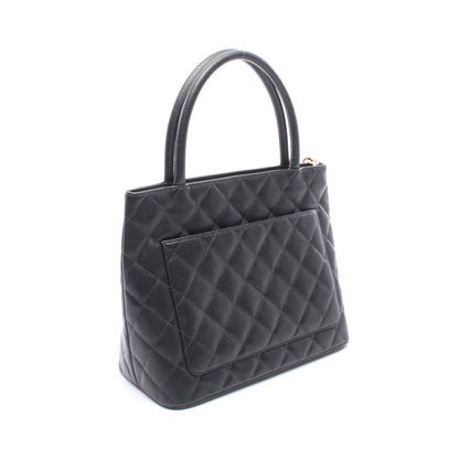 復刻トート ハンドバッグ トートバッグ キャビアスキン ブラック ゴールド金具 シャネル バッグ CHANEL