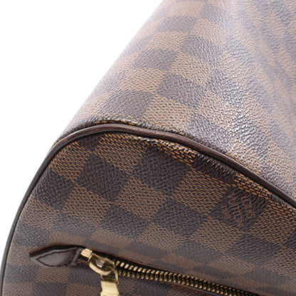 リベラMM ダミエエベヌ ハンドバッグ PVC レザー ブラウン ルイヴィトン バッグ LOUIS VUITTON