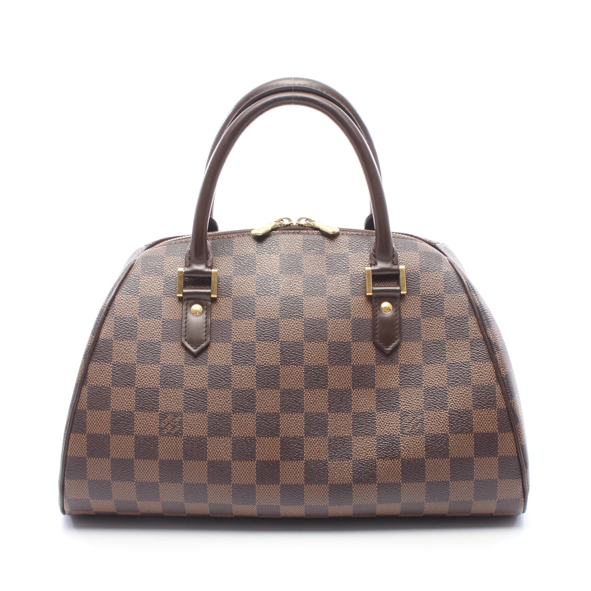 リベラMM ダミエエベヌ ハンドバッグ PVC レザー ブラウン ルイヴィトン バッグ LOUIS VUITTON