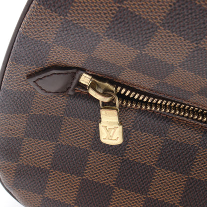 リベラMM ダミエエベヌ ハンドバッグ PVC レザー ブラウン ルイヴィトン バッグ LOUIS VUITTON