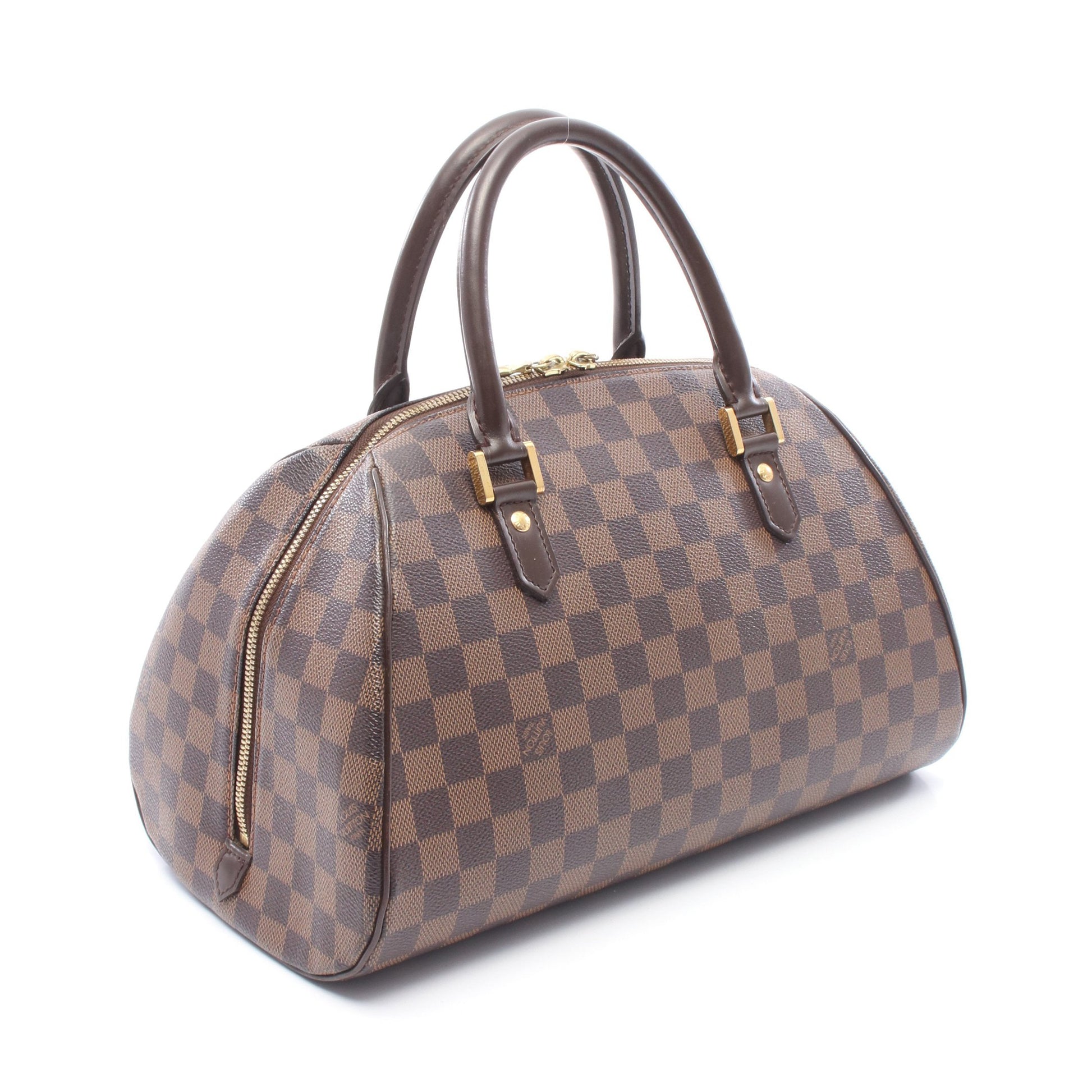 リベラMM ダミエエベヌ ハンドバッグ PVC レザー ブラウン ルイヴィトン バッグ LOUIS VUITTON