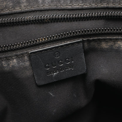 GGキャンバス ショルダーバッグ トートバッグ キャンバス レザー ブラック グッチ バッグ GUCCI
