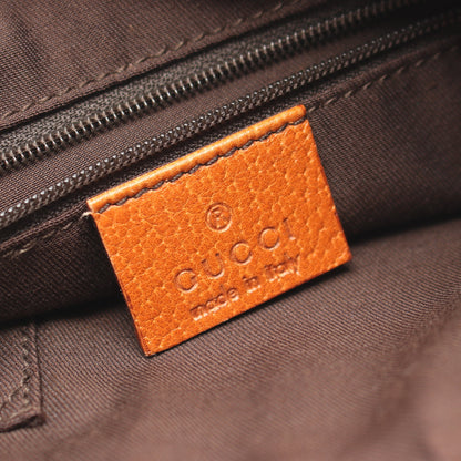 GGキャンバス ハンドバッグ キャンバス レザー ブラウン ベージュ グッチ バッグ GUCCI
