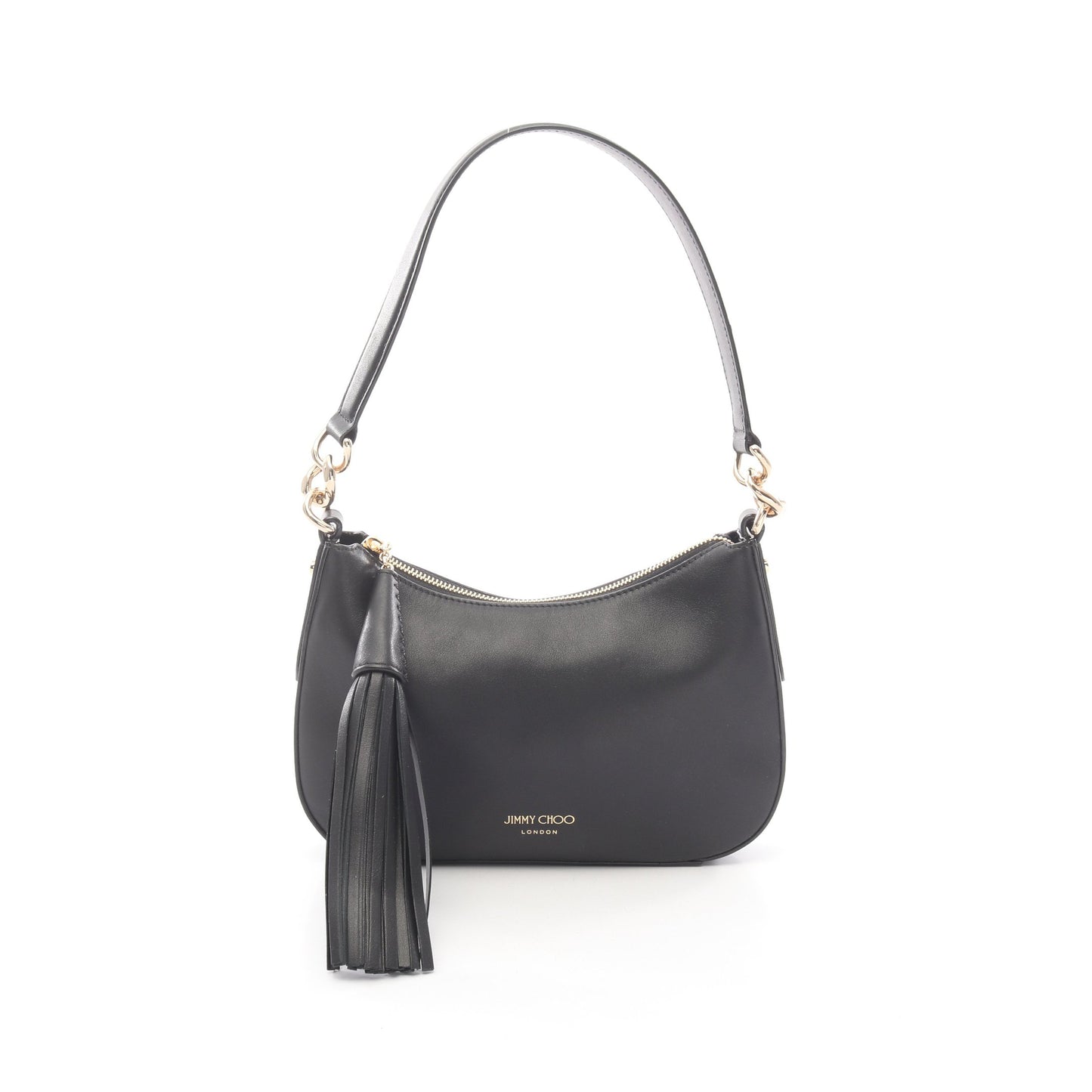 ワンショルダーバッグ レザー ブラック ジミーチュウ バッグ JIMMY CHOO