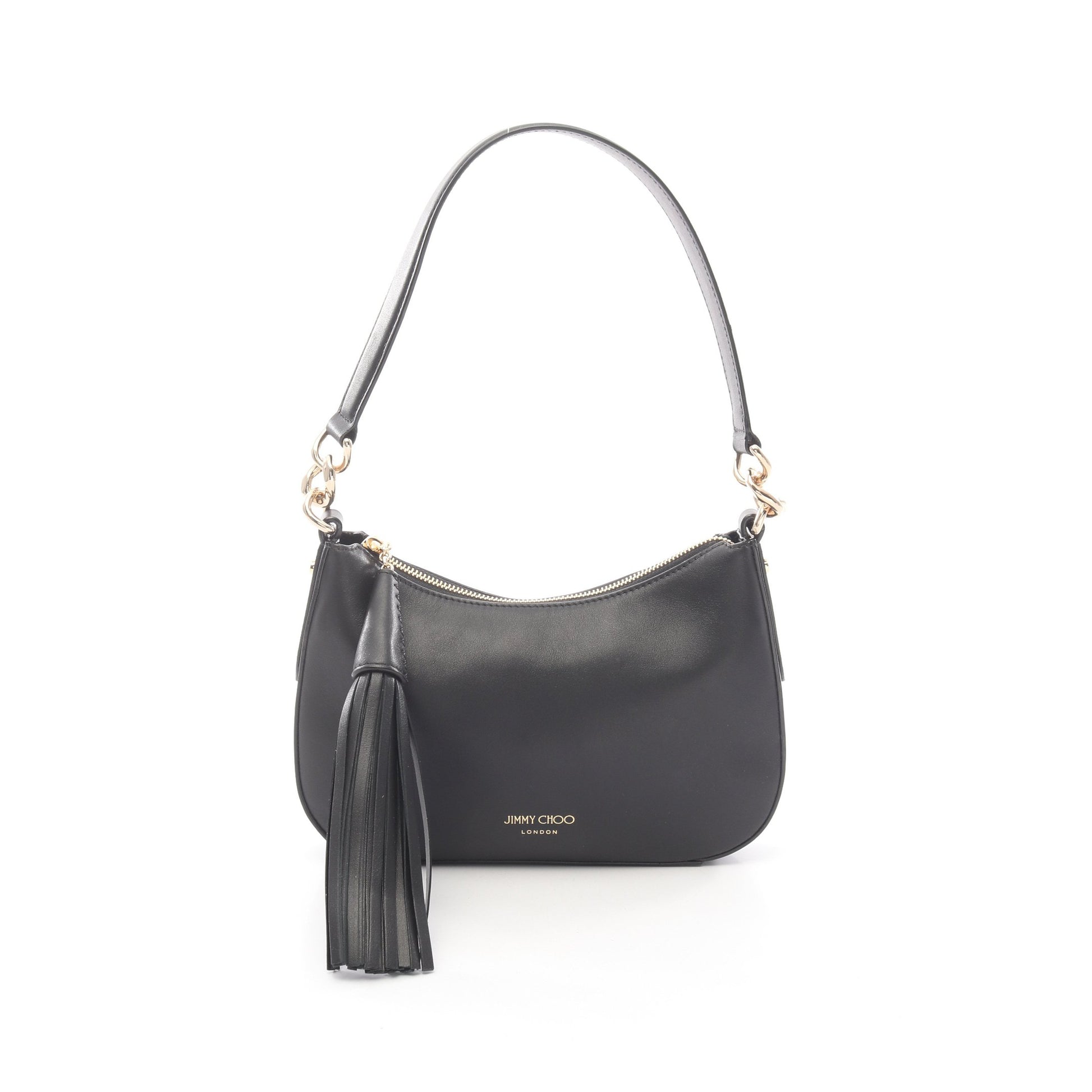 ワンショルダーバッグ レザー ブラック ジミーチュウ バッグ JIMMY CHOO