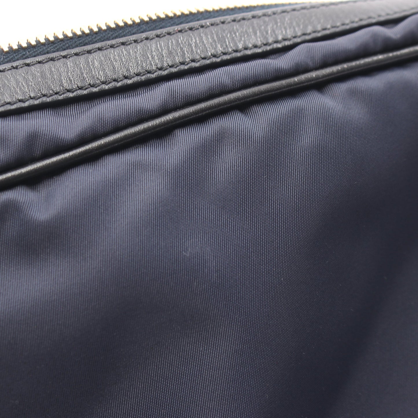 TESSUTO SOFT CALF ショルダーバッグ ナイロン レザー ネイビー ブラック プラダ バッグ PRADA