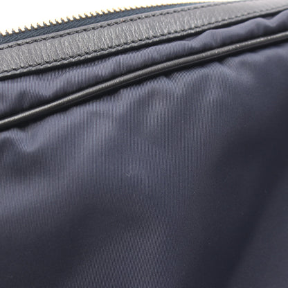 TESSUTO SOFT CALF ショルダーバッグ ナイロン レザー ネイビー ブラック プラダ バッグ PRADA