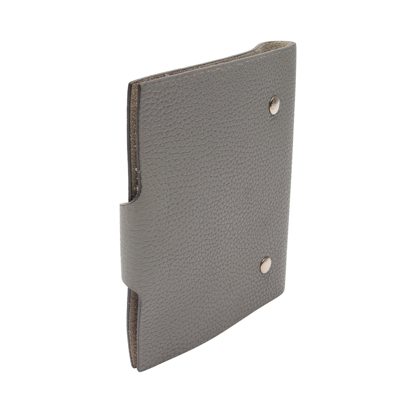 ユリスPM グリムエット 手帳カバー トゴ グレー シルバー金具 X刻印 エルメス