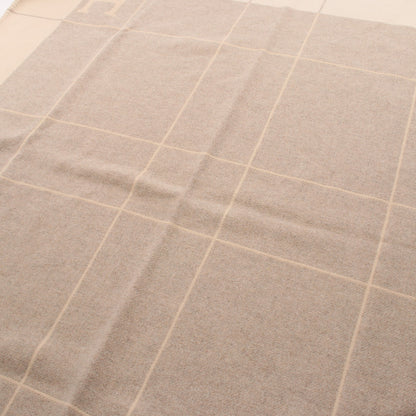 プレード アヴァロンIII ココ カモミール ブランケット ウール カシミヤ ベージュ エルメス