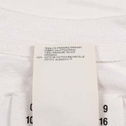 アシンメトリー 変形 カットソー コットン ホワイト メゾンマルジェラ トップス Maison Margiela
