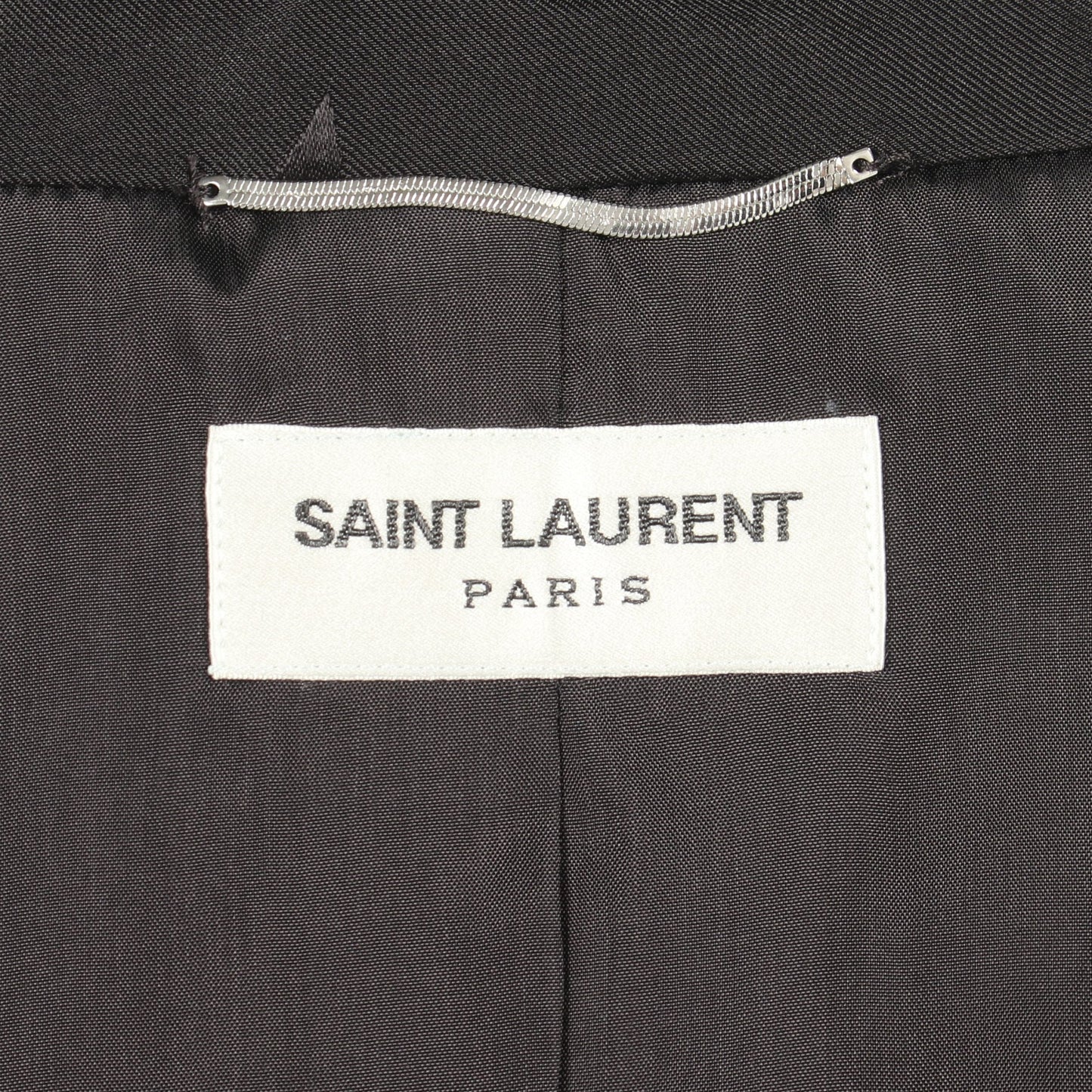 Teddy Cassandra Jacket ブルゾン ジャケット シルク ブラック サンローランパリ アウター SAINT LAURENT PARIS