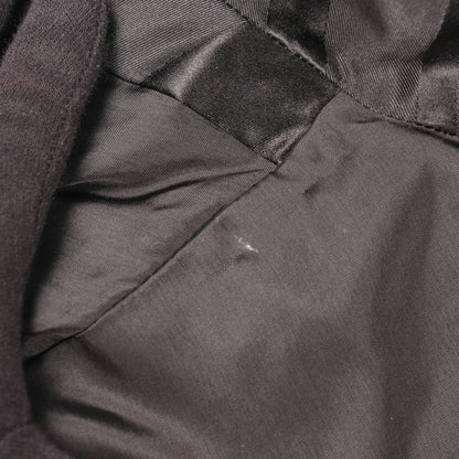Teddy Cassandra Jacket ブルゾン ジャケット シルク ブラック サンローランパリ アウター SAINT LAURENT PARIS