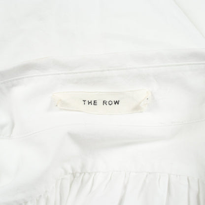 シャツワンピース コットン ホワイト ザロウ ワンピース THE ROW