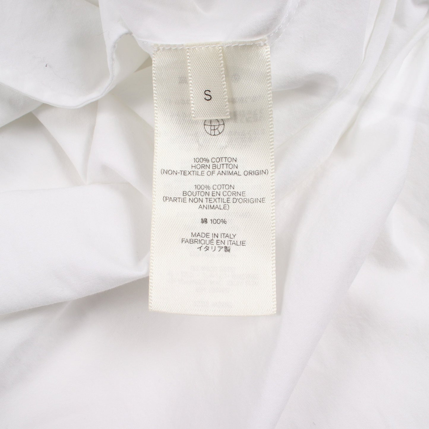 シャツワンピース コットン ホワイト ザロウ ワンピース THE ROW