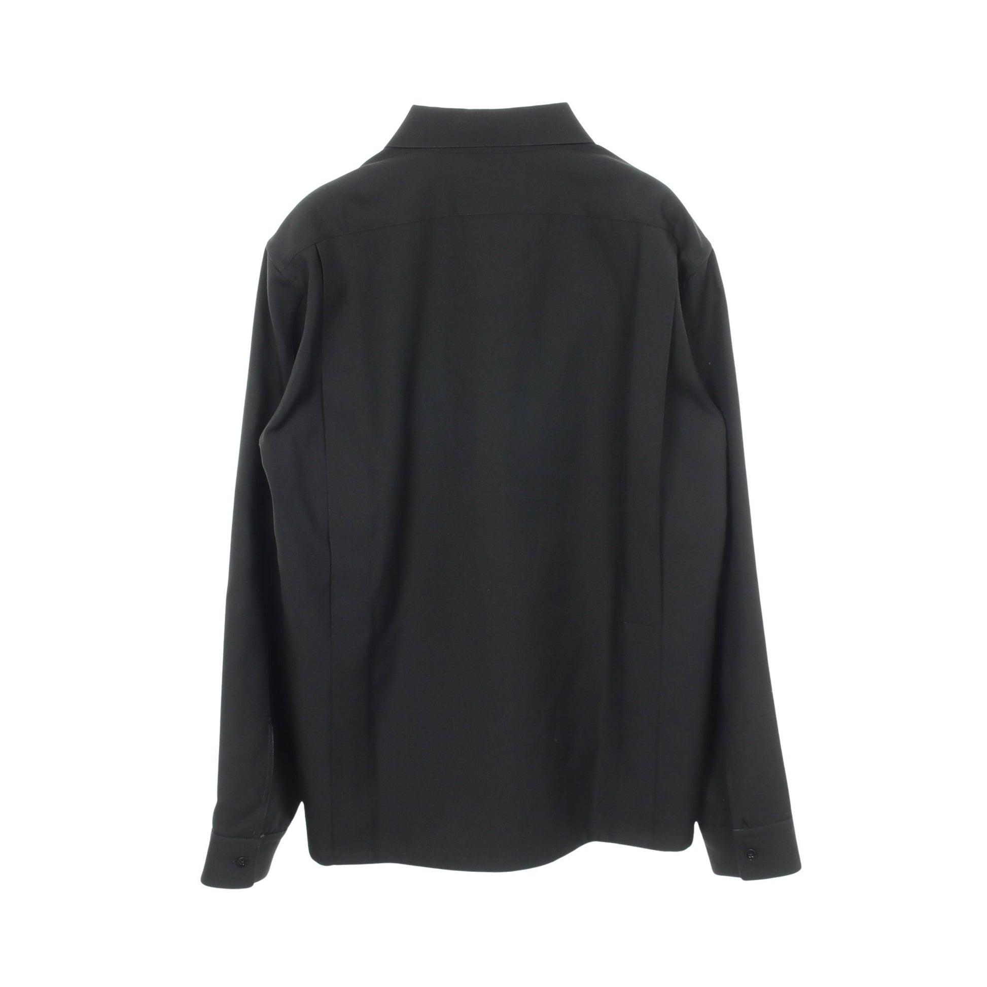 長袖 シャツ ウール ブラック ジルサンダー トップス JIL SANDER