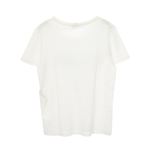 ロゴプリント 半袖Tシャツ コットン ホワイト セリーヌ トップス CELINE