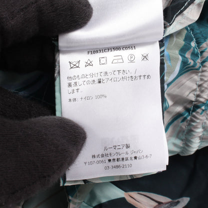 LICHEN フード付き スプリングコート ナイロン ライトブルー ブルー マルチカラー モンクレール アウター MONCLER