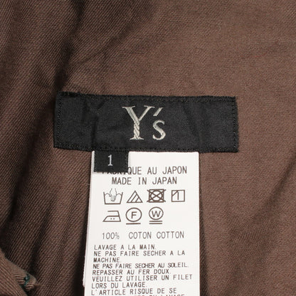 ジャンパースカート ワンピース コットン カーキグリーン ワイズ ワンピース Y's