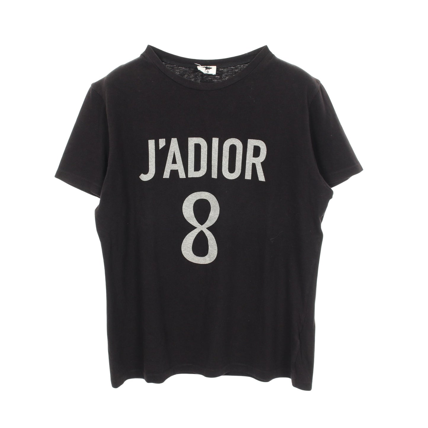 J'ADIOR 8 ロゴ 半袖Tシャツ コットン ブラック クリスチャンディオール トップス Christian Dior