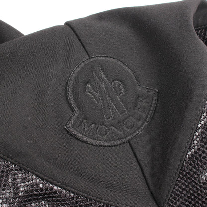 ABITO ワンピース レーヨン ナイロン ブラック モンクレール ワンピース MONCLER