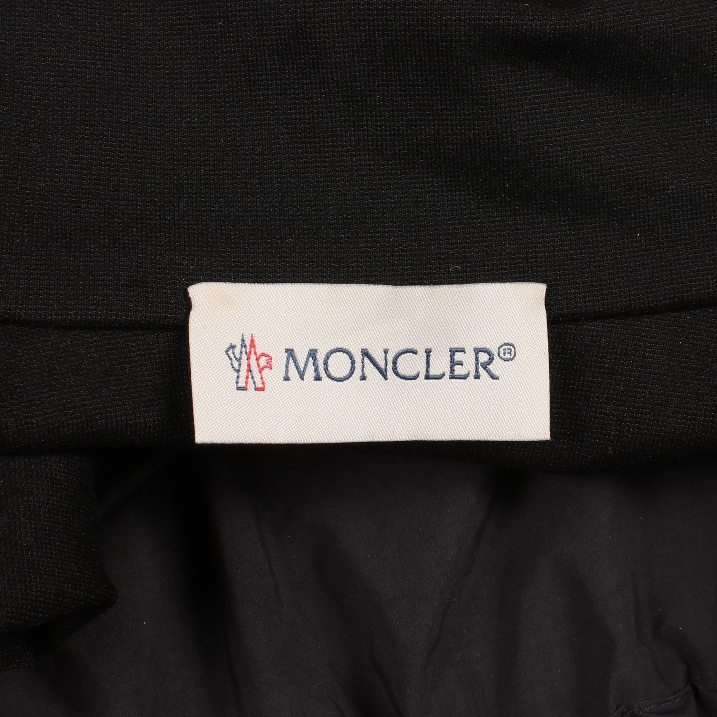 ABITO ワンピース レーヨン ナイロン ブラック モンクレール ワンピース MONCLER