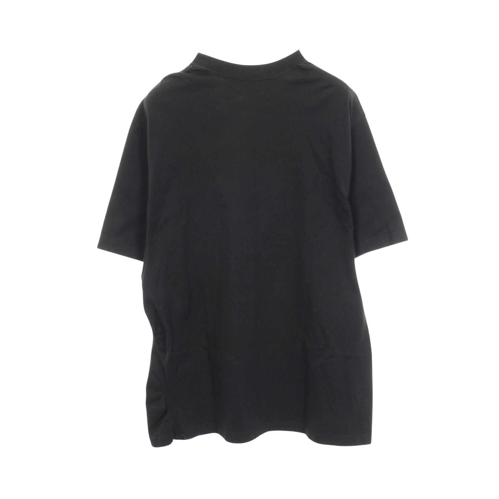 ラインストーン 半袖Tシャツ コットン ブラック バレンシアガ トップス BALENCIAGA