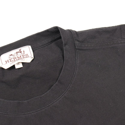半袖Tシャツ コットン ブラック エルメス