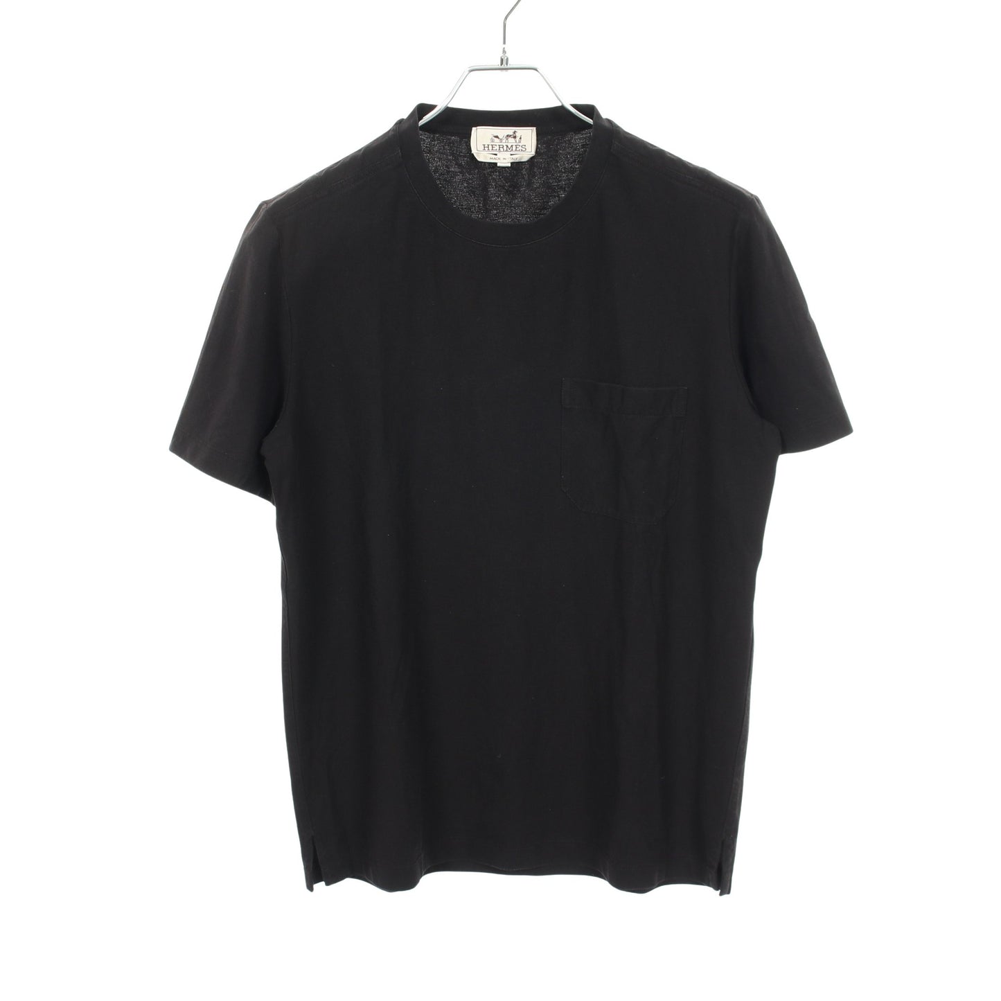 半袖Tシャツ コットン ブラック エルメス