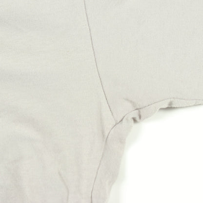 ロゴプリント 半袖Tシャツ コットン グレー ブラック ワイズ トップス Y's