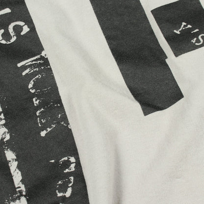 ロゴプリント 半袖Tシャツ コットン グレー ブラック ワイズ トップス Y's