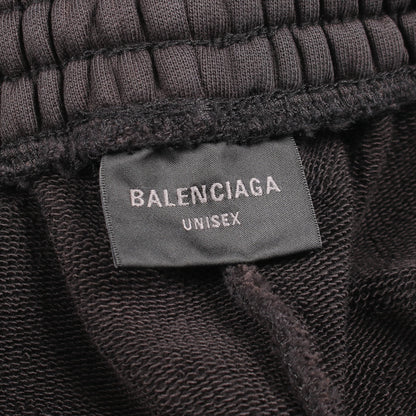 バギー スウェットパンツ コットン ブラック バレンシアガ ボトムス BALENCIAGA
