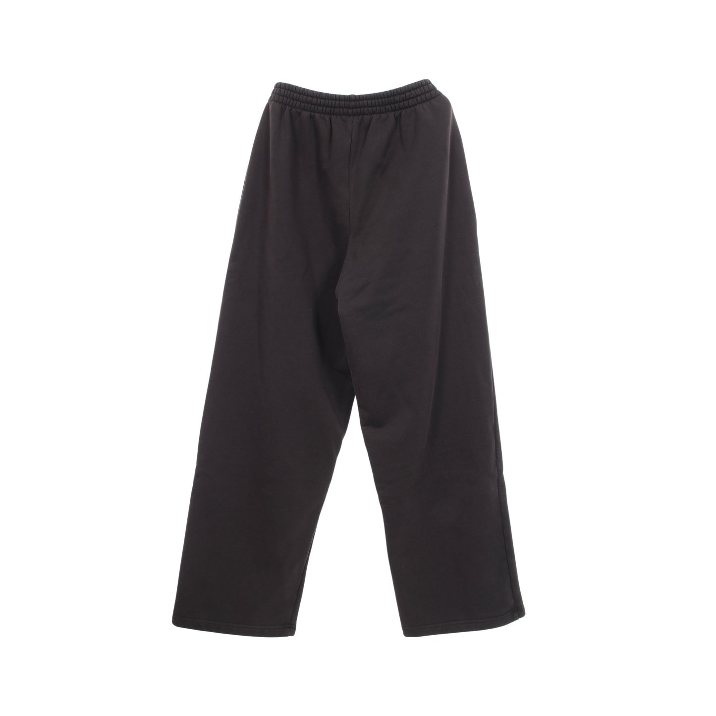 バギー スウェットパンツ コットン ブラック バレンシアガ ボトムス BALENCIAGA
