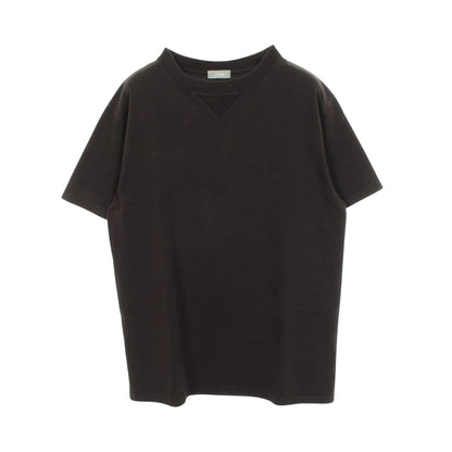 ロゴ刺繍 半袖Tシャツ コットン ブラック クリスチャンディオール トップス Christian Dior