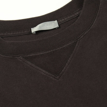 ロゴ刺繍 半袖Tシャツ コットン ブラック クリスチャンディオール トップス Christian Dior