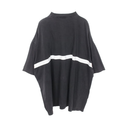 TUBULAR ダメージ加工 半袖Tシャツ コットン ダークグレー バレンシアガ トップス BALENCIAGA