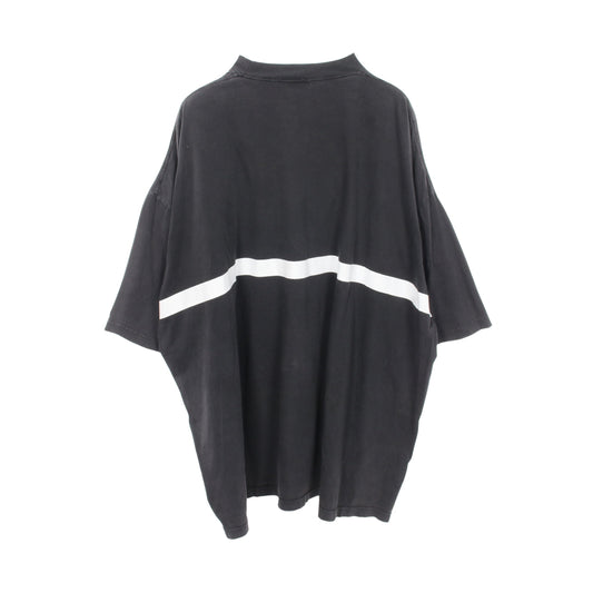 TUBULAR ダメージ加工 半袖Tシャツ コットン ダークグレー バレンシアガ トップス BALENCIAGA