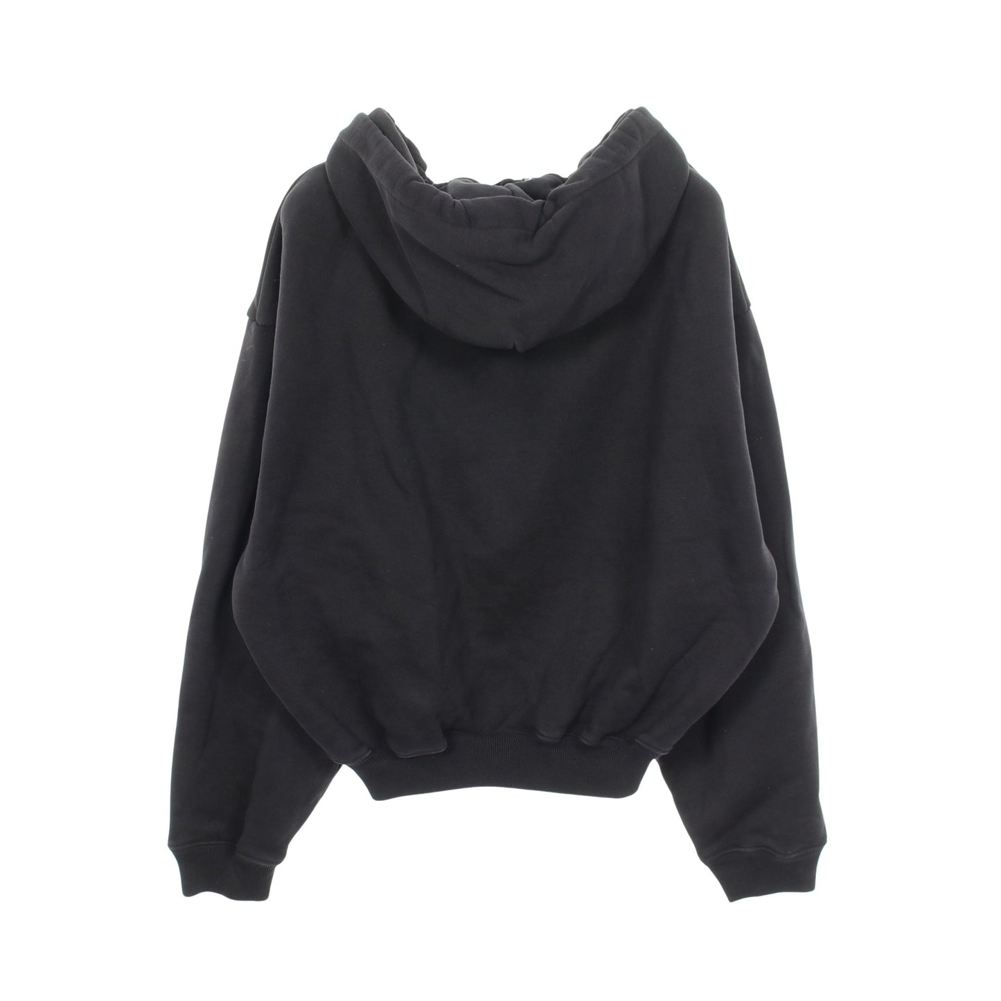 レインボーロゴ プルオーバーパーカー コットン ブラック バレンシアガ トップス BALENCIAGA