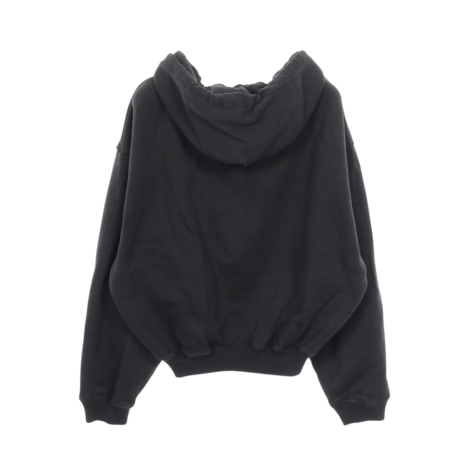 レインボーロゴ プルオーバーパーカー コットン ブラック バレンシアガ トップス BALENCIAGA