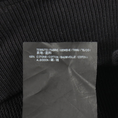 レインボーロゴ プルオーバーパーカー コットン ブラック バレンシアガ トップス BALENCIAGA