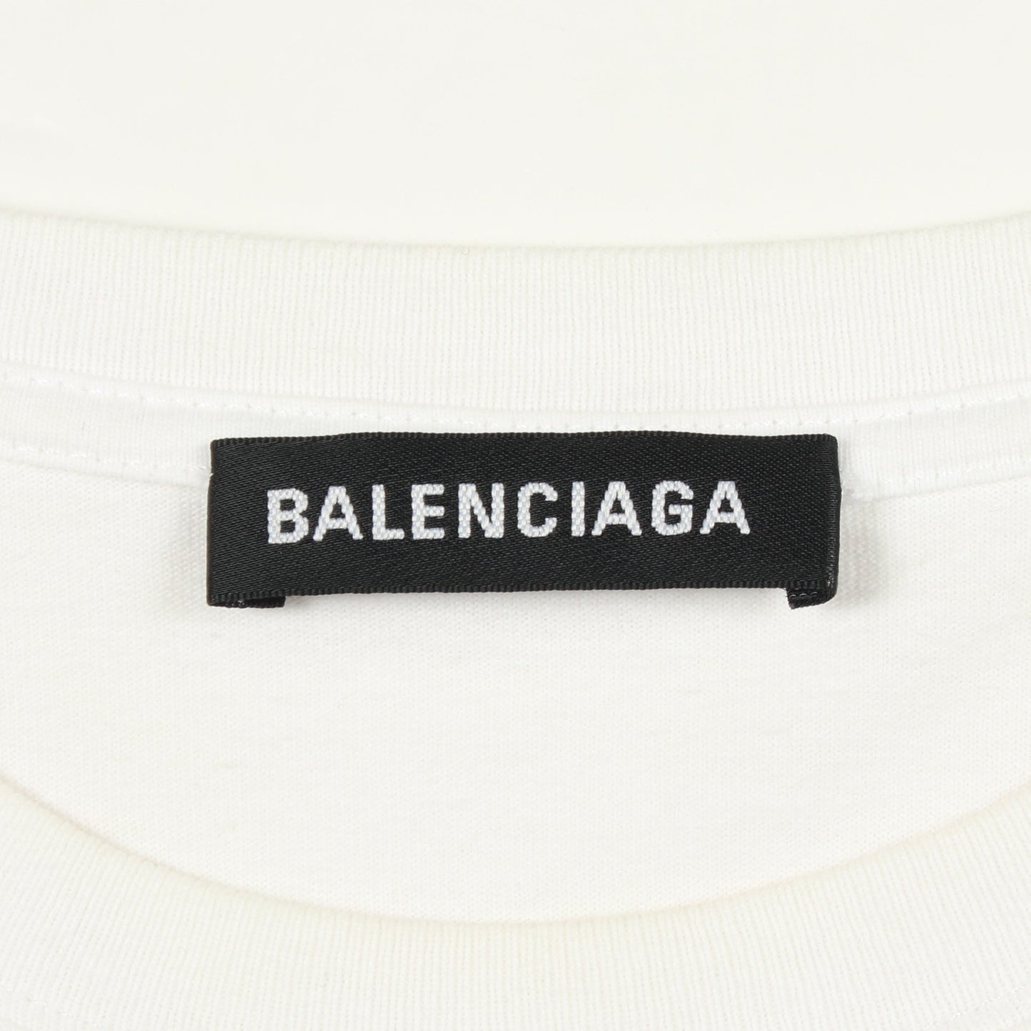 BBロゴ 半袖Tシャツ コットン ホワイト バレンシアガ トップス BALENCIAGA