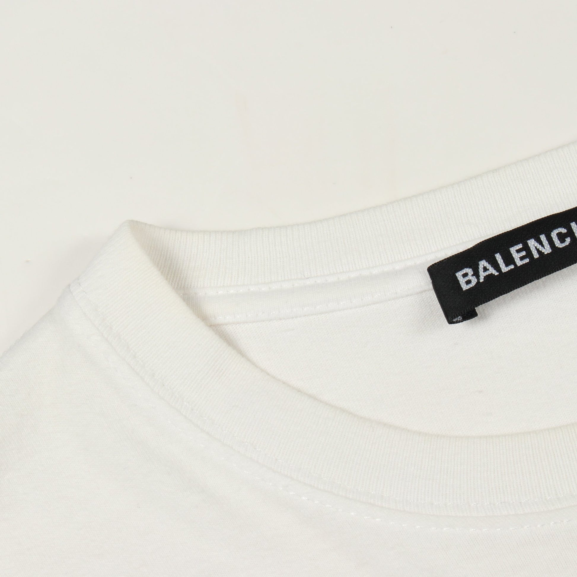 BBロゴ 半袖Tシャツ コットン ホワイト バレンシアガ トップス BALENCIAGA
