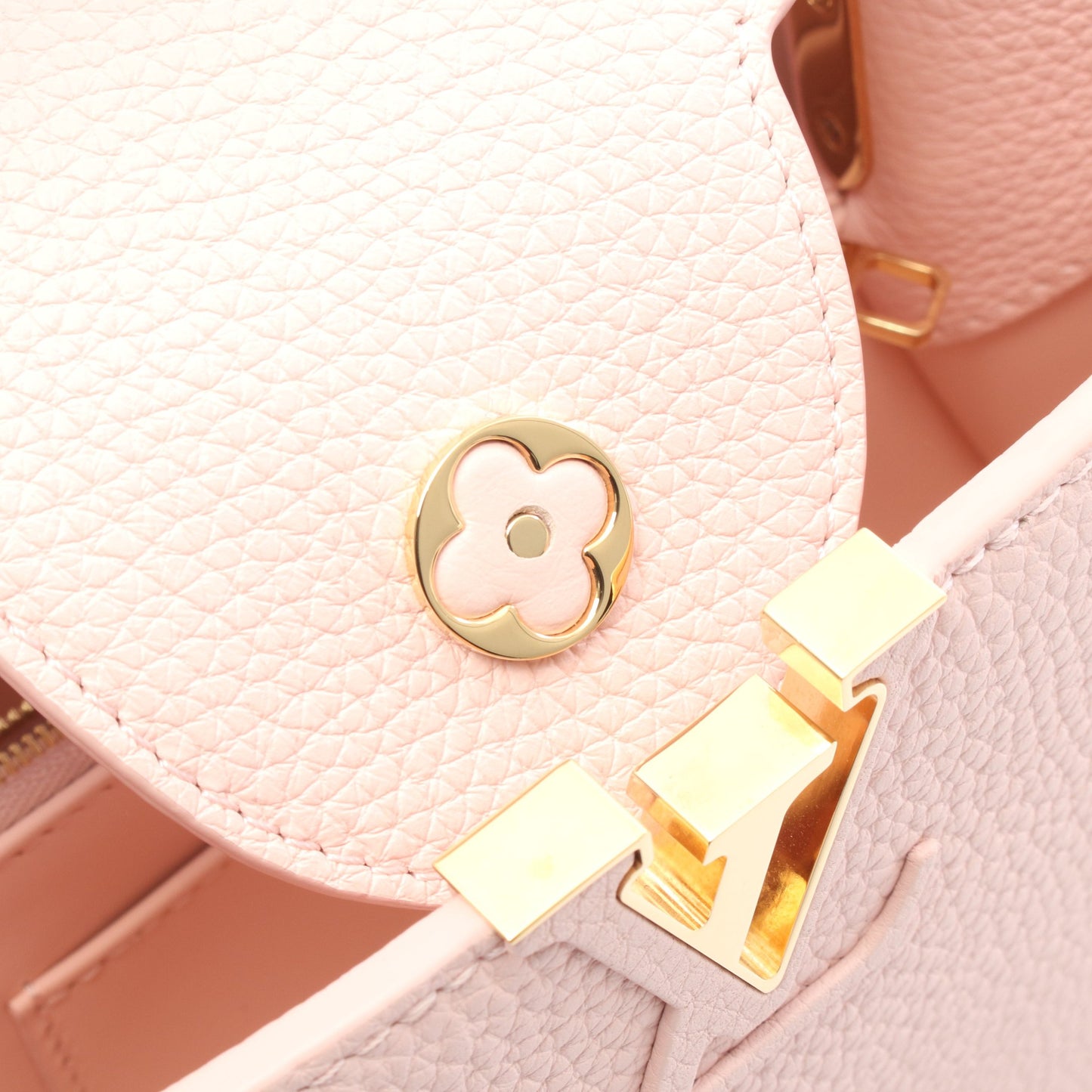 カプシーヌ BB オードローズ 2WAY ハンドバッグ トリヨンレザー ピンク ルイヴィトン バッグ LOUIS VUITTON