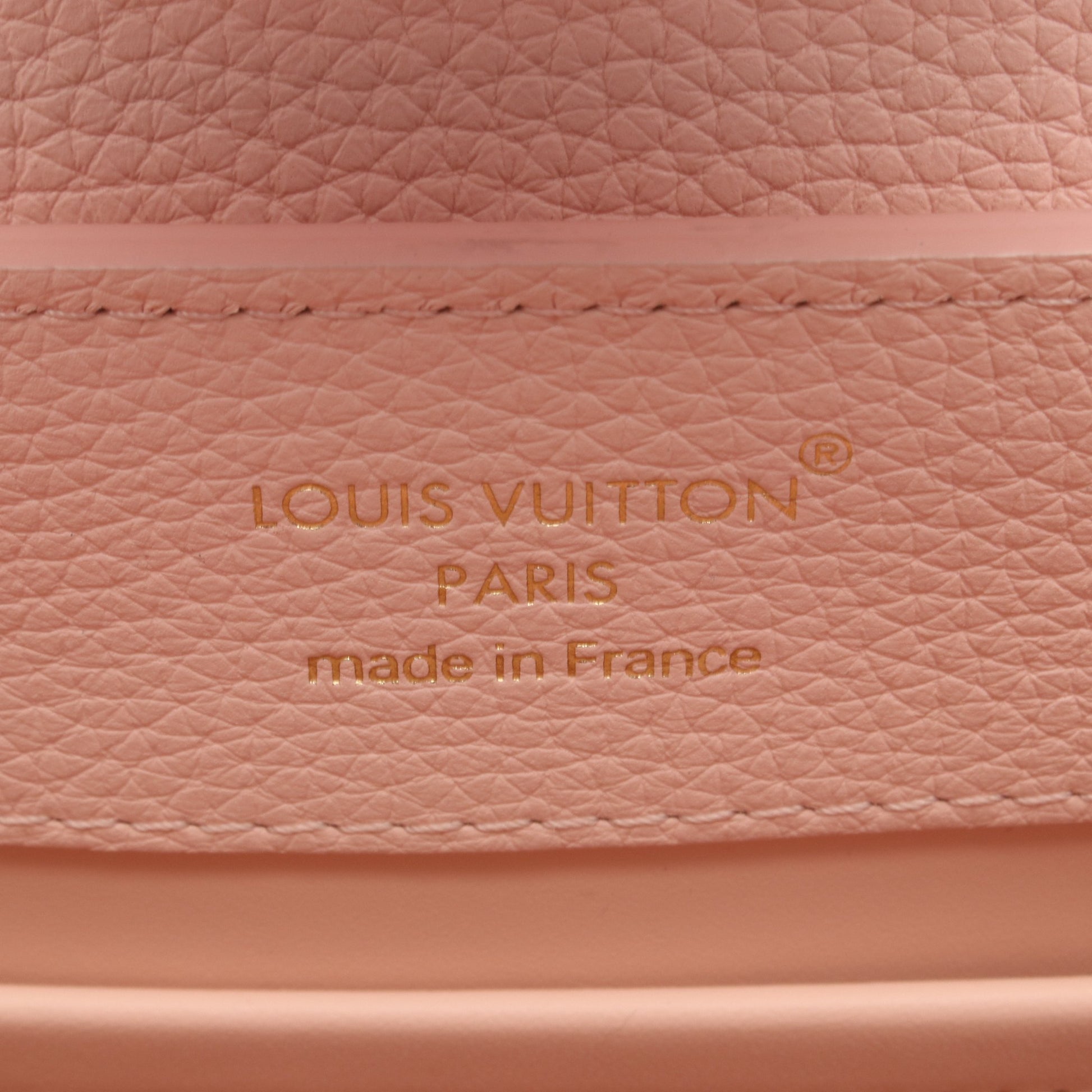 カプシーヌ BB オードローズ 2WAY ハンドバッグ トリヨンレザー ピンク ルイヴィトン バッグ LOUIS VUITTON