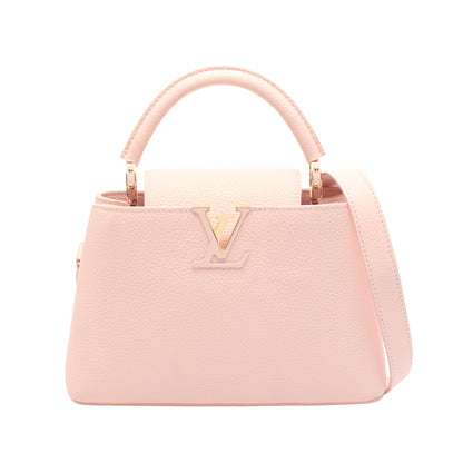 カプシーヌ BB オードローズ 2WAY ハンドバッグ トリヨンレザー ピンク ルイヴィトン バッグ LOUIS VUITTON