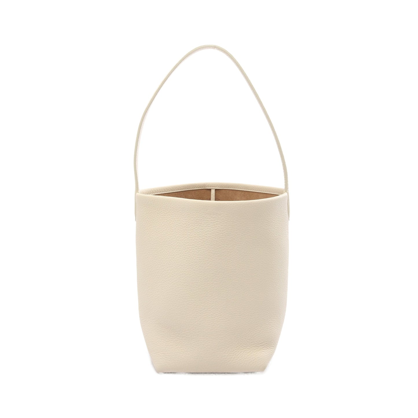 Small N/S Park Tote ハンドバッグ レザー オフホワイト ザロウ バッグ THE ROW