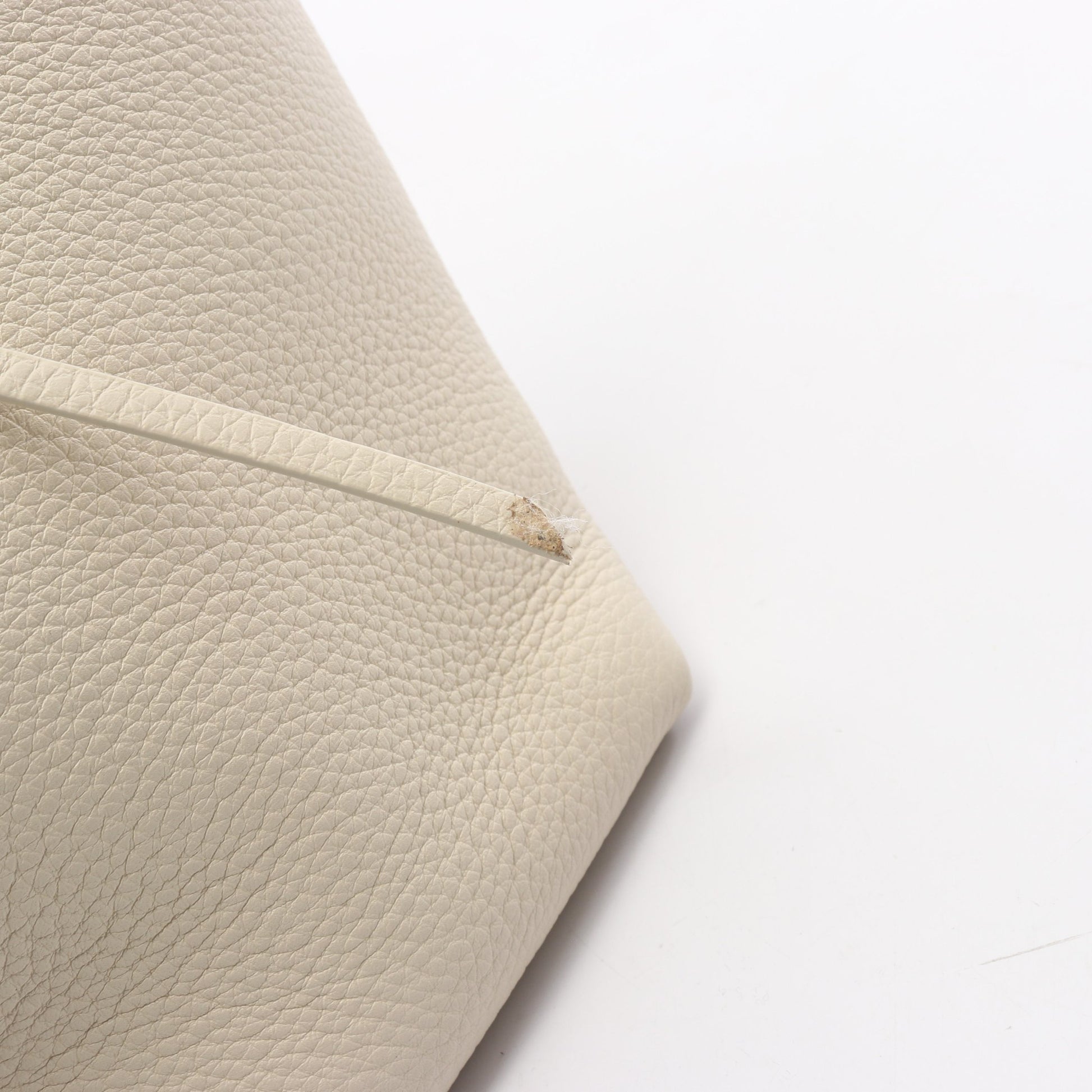 Small N/S Park Tote ハンドバッグ レザー オフホワイト ザロウ バッグ THE ROW