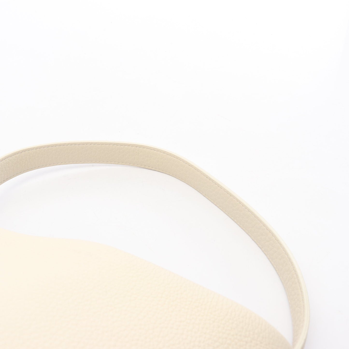 Small N/S Park Tote ハンドバッグ レザー オフホワイト ザロウ バッグ THE ROW