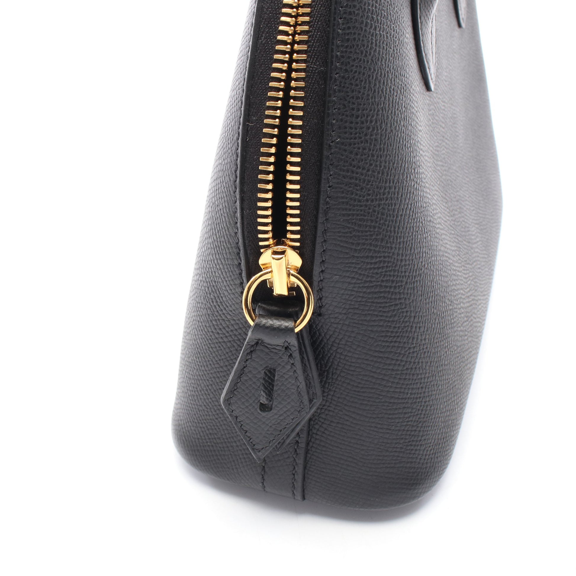 ボリード1923 25 2WAY ハンドバッグ ヴォーエプソン ブラック ゴールド金具 W刻印 エルメス バッグ HERMES
