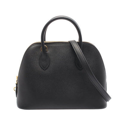 ボリード1923 25 2WAY ハンドバッグ ヴォーエプソン ブラック ゴールド金具 W刻印 エルメス バッグ HERMES